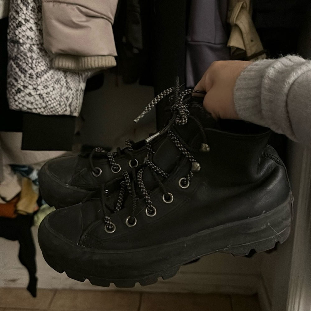 Converse ALL STAR LUGGED WINTER HIGH GTX 'BLACK Size 7.5 Goretex